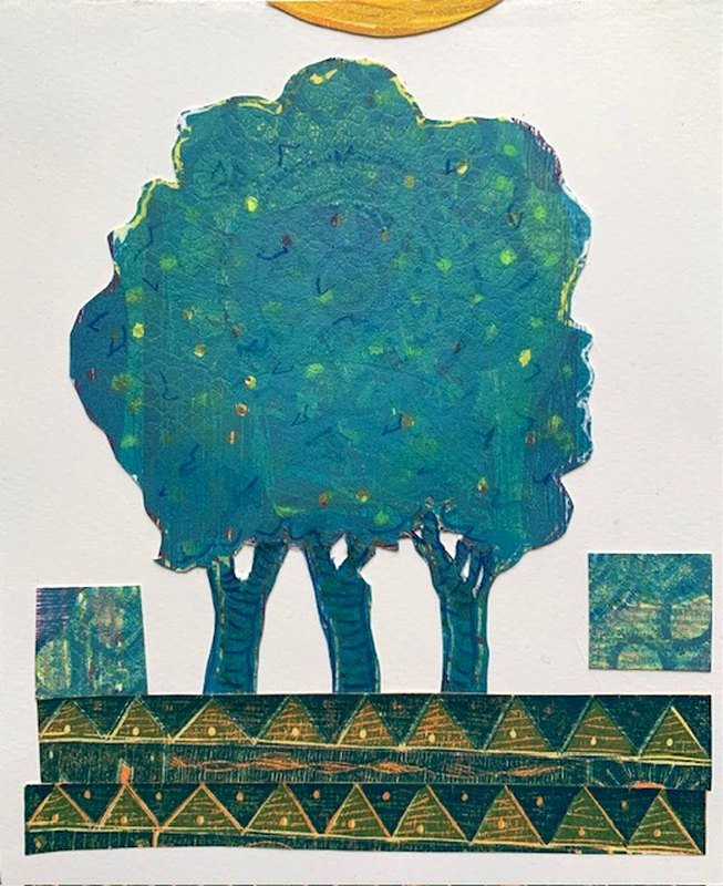 Variation en bleu no 1